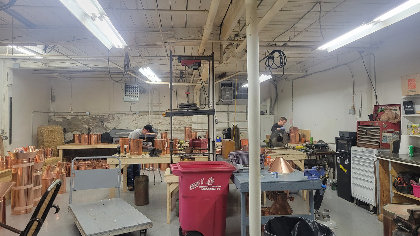 Top End Distillers Complete Copper Moonshine Distiller