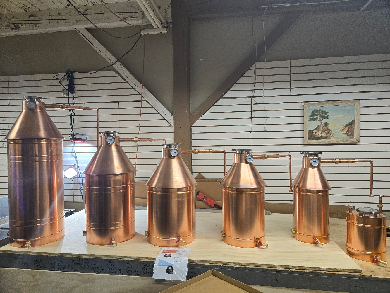 Top End Distillers Complete Copper Moonshine Distiller