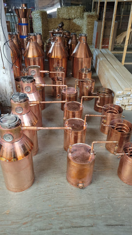 Top End Distillers Complete Copper Moonshine Still