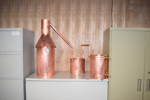 TDN - Flame Flow™ 20 Gallon Copper Moonshine Liquor Distillation Unit - The Distillery Network Inc