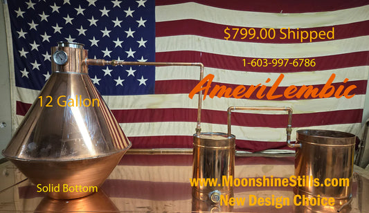 Diamond Shape - Amerilembic™ Copper Distiller