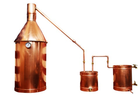 TDN - 10 Gallon Copper Moonshine Still - Complete - The Distillery Network Inc