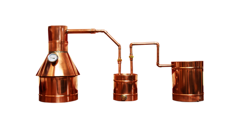 TDN - 2 Gallon Copper Moonshine Still - The Distillery Network Inc