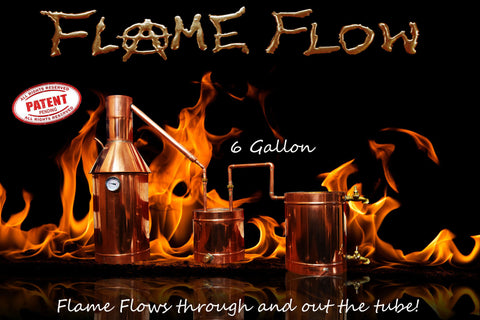 Patent Pending Moonshine Still: Flame Flow Copper Still