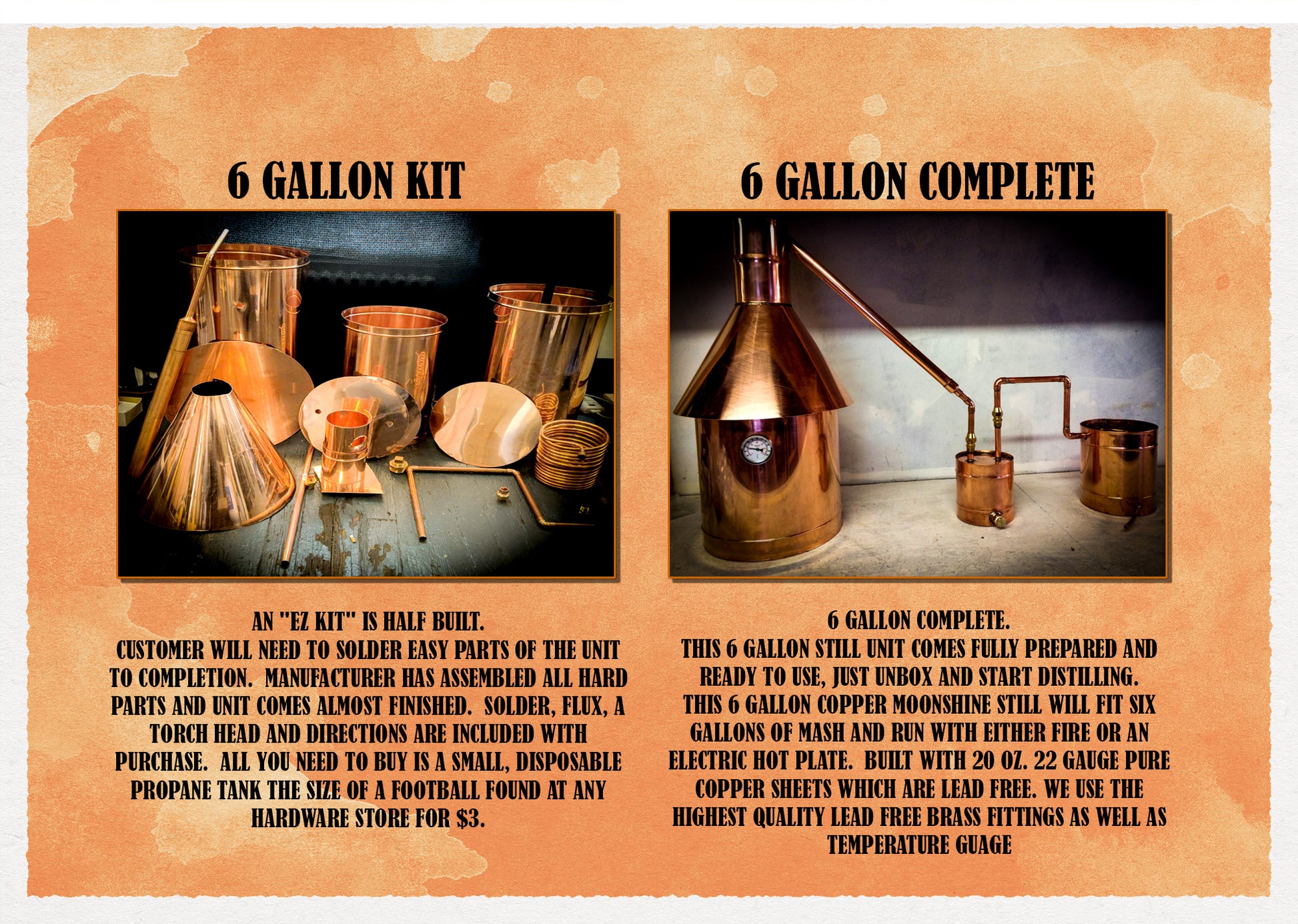 6 Gallon "EZ KIT" - The Distillery Network Inc