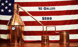 TDN - 10 Gallon Electric Moonshine Still - Heat your moonshine safely